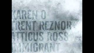 The Girl with the Dragon Tattoo quotImmigrant Songquot  Karen O with Trent Reznor amp Atticus Ross [upl. by Silverstein]