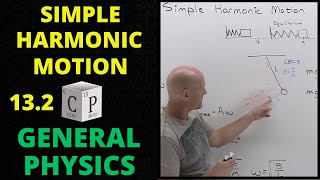 132 Simple Harmonic Motion  General Physics [upl. by Arymahs]