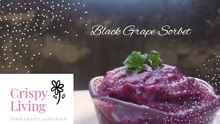 Instant Black Grape Sorbet Recipe [upl. by Tye422]