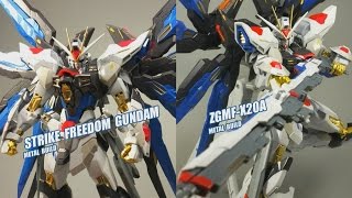 【评头论足】bandai metal build strke freedom gundam zgmfx20a 万代MB强袭自由钢弹GUNPLA [upl. by Ahtiekal875]