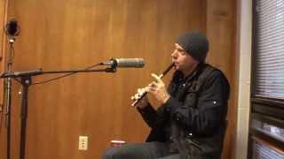 Kevin Crawford Lúnasa on WTJUs Folk amp Beyond 23 Nov 2013 [upl. by Rist]