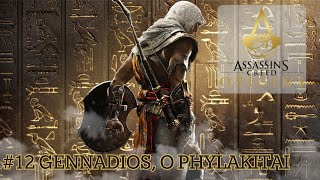 Assassins creed Origins 12 Gennadios o Phylakitai [upl. by Jenifer664]