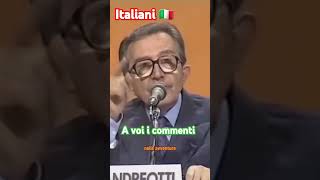 italiani politica vergogna andreotti democrazia [upl. by Hillari832]