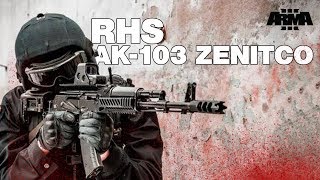 ARMA 3 RHS KOTH AK103 ZENITCO 762X39mm [upl. by Dennis]