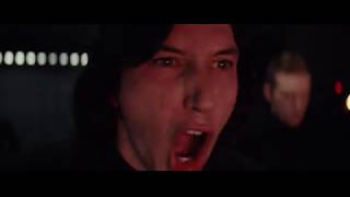 Full HD Star Wars Episode VIII  The Last Jedi  Kylo Ren shooting Luke Skywalker [upl. by Langley]