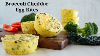 Broccoli Cheddar Egg Bites [upl. by Broddie162]