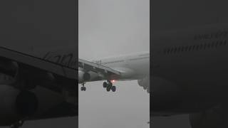 🇱🇰 VERY WINDY Srilankan Airlines Airbus A330300 Landing  London Heathrow Airport shorts [upl. by Elokcin]