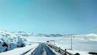 Surprising September Snow in Mokhotlong Journey from Polihali Dam to New Senqu Bridge [upl. by Hnacogn424]