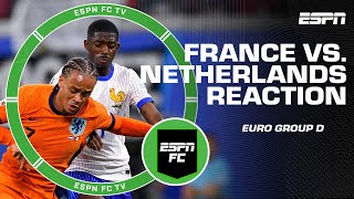 FULL REACTION to Netherlands vs France ending in a scoreless draw  ESPN FC [upl. by Aniraz]