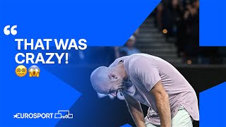 I WAS EXHAUSTED 🥱  Adrian Mannarino reacts to an EPIC five setter against Ben Shelton 🔥🇦🇺 [upl. by Favien304]