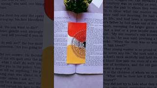 Easy mandala bookmark 🌸mandala therapy art mandala mandalaart shorts youtubeshorts [upl. by Hsot]