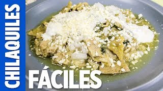 Chilaquiles verdes Fáciles 💜💜💜 Las Recetas de Rosy [upl. by Esirahc]