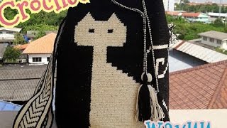 Wayuu bag กระเป๋าวายู ถักสายกระเป๋าMalee DIY [upl. by Inittirb]