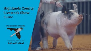 Highlands County Junior Livestock Show Swine [upl. by Cornish]