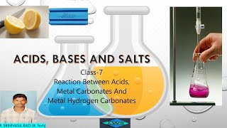 ACIDS BASES AND SALTS  Class7  Reaction Between Acids Carbonates amp Metal Hydrogen Carbonates [upl. by Cowles908]