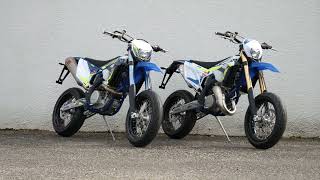 SHERCO 125 amp 500 SUPERMOTO  MAGASIN PATRICK SALLES [upl. by Asilehc]