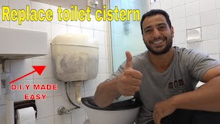 How to remove and install toilet cistern  DIY [upl. by Hindu]