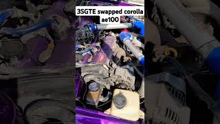 3SGTE swapped corolla ae100 🇰🇪 toyota cars 3sgteswap modifiedcars corollanation [upl. by Corilla]