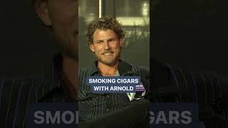 Travis Van Winkle Shares What It’s Like Smoking Cigars With Arnold Schwarzenegger on Set Of quotFUBARquot [upl. by Cindi]