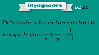 Olympiade maths fes 2023 pour 3ac [upl. by Fredel328]