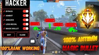 Free fire  Max🔥latest Vip 100℅ Antiban Headshot Injecter  location hack Invisible ©Bellara blrx [upl. by Hound905]