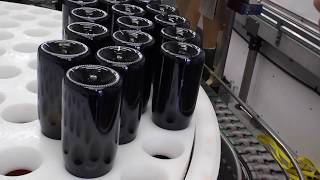 How sparkling wine is bottled a mobile disgorging line [upl. by Attennaj524]