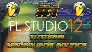 Come Modificare Un BASSO Della MELBOURNE BOUNCE Con FL STUDIO 12 stile INTRO Tutorial ITA EP 1 [upl. by Giardap]