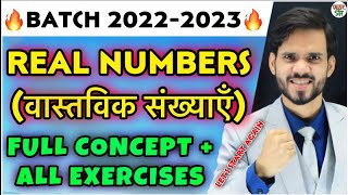 Real Numbers  202223  Class 10 Maths Chapter 1  Full Chapter  Number System  Rational Numbers [upl. by Touber]