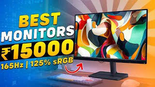 Top 5 Best Monitor Under 15000🔥Gaming Editing Productivity🔥Best Monitors Under 15000 In India 2023 [upl. by Oicnanev]