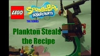 LEGO SpongeBob Ep 1 Plankton Steals the Recipe [upl. by Cosme]