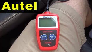 Autel MaxiScan MS309 OBD Code Reader ReviewCar Scanner [upl. by Nyleaj309]