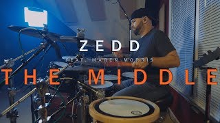 Zedd  The Middle Drum Cover Feat Maren Morris Chris Mathis [upl. by Lyrpa]