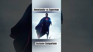 Homelander vs Superman Costume Comparison homelander superman theboys manofsteel [upl. by Aubrey297]