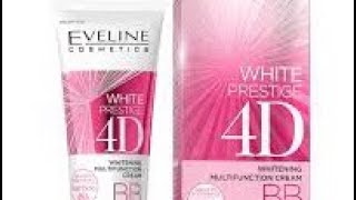 Review of Eveline white prestige 4D BB cream [upl. by Shelia]