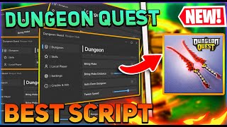 Dungeon Quest Script GUI  Hack Auto Farm Inf Money Kill Aura And More PASTEBIN 2024 [upl. by Avlis]