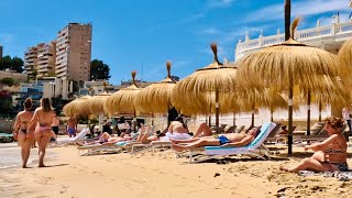 Spain Beach Walk🏖️Cala Major Mallorca in May 2024📷4K UHD [upl. by Neztnaj751]