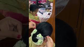 Janio kar kar kaj a laglo wedding muakolkata hairstyle ytshorts ytviral makeup [upl. by Simaj]