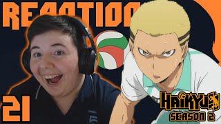 Haikyuu Season 2  Episode 21 SUB REACTION FULL LENGTH [upl. by Leith]