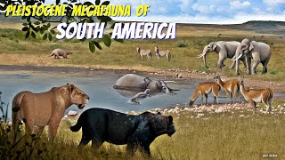 Extinct Pleistocene Megafauna of South America [upl. by Lanni]