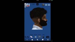 Learn to cut hair with quotBarber Chopquot gaming app BC Tutorial How to FadeCutDesigns Twist [upl. by Ennagem]