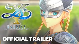 Ys X Nordics  Official Announcement Trailer [upl. by Bloch]