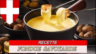 Recette de la véritable fondue savoyarde [upl. by Luane212]