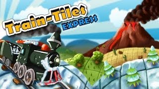 Train Tiles Express  Gameplay  Volcano Level 91 to Level 95  HD 720p [upl. by Berardo297]