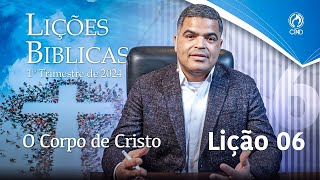 EBD ADULTOS 1º TRIMESTRE 2024  LIÇÃO 06 [upl. by Bunch]