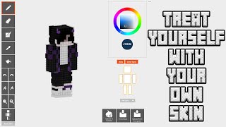 Website To Make Your Own Desired Minecraft Skin  Minecraft Skins [upl. by Aketahs]