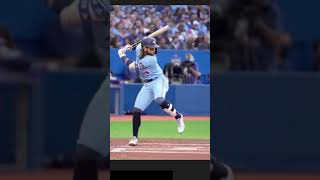 Bo Bichette Slow Motion Home Run Baseball Swing [upl. by Dulcia]