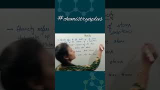 Atomicity  monoatomic molecule  diatomic molecule chemistryaplus ytshorts [upl. by Crescint]