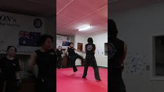 Class Favourite Padwork  Master Kwons Pro Tae Kwon Do Academy martialarts [upl. by Raybin]