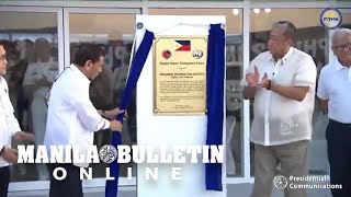 Duterte inaugurates Sangley Airport to decongest NAIA [upl. by Eresed]