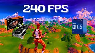 FORTNITE  RTX 3050 8GB  INTEL i5 10400F Low MESH 1920x1080  CHAPTER 5  Performance Mode [upl. by Alyam]